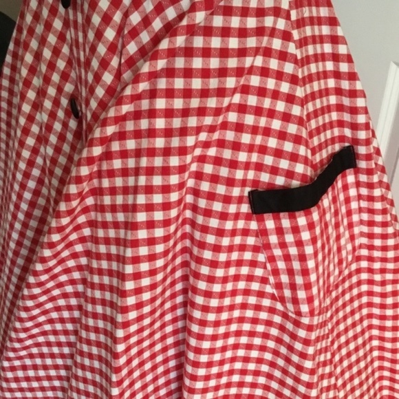 Red Gingham Chantal dress - Picture 2 of 8